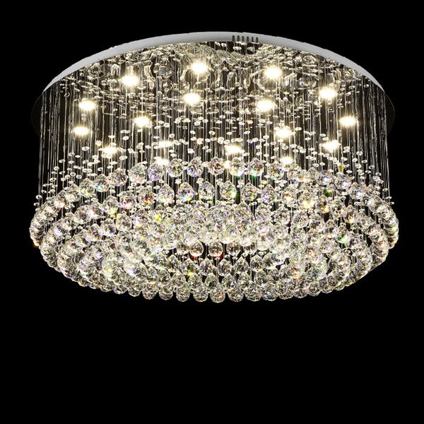 contemporary round led crystal celling light rain drop k9 crystal chandeliers flush mount led ceilinglights lustres lighting fixtures
contemporary round led crystal celling light rain drop k9 crystal chandeliers flush mount led ceilinglights lustres lighting fixtures