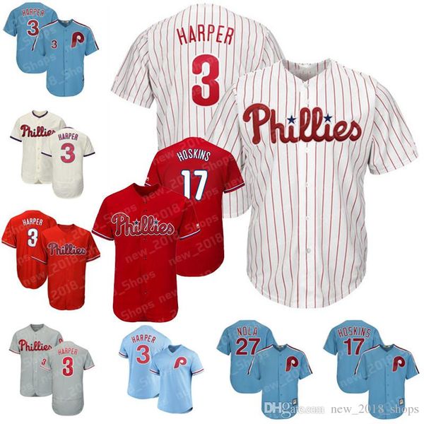 bryce 3 harper Phillies jersey Philadelphia 17 Rhys Hoskins 27 Aaron Nola 20 Mike Schmidt 7 Maikel Franco Lenny 4 Dykstra 10 Darren Daulton 
bryce 3 harper Phillies jersey Philadelphia 17 Rhys Hoskins 27 Aaron Nola 20 Mike Schmidt 7 Maikel Franco Lenny 4 Dykstra 10 Darren Daulton
