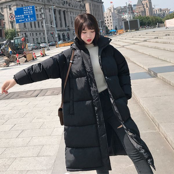 2018 oversized harajuku women coat parkas mujer x-long padded warm jacket back letter printed fluffy parka femme clothing winter, Black
2018 oversized harajuku women coat parkas mujer x-long padded warm jacket back letter printed fluffy parka femme clothing winter, Black