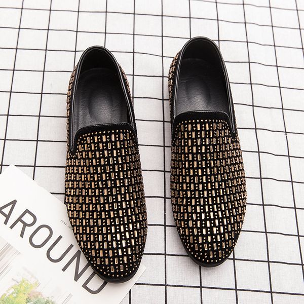 new style mules shoes sequin gold trendy shoes hair stylist nightclub fashion pointed leather closed-toe slippers, Black
new style mules shoes sequin gold trendy shoes hair stylist nightclub fashion pointed leather closed-toe slippers, Black