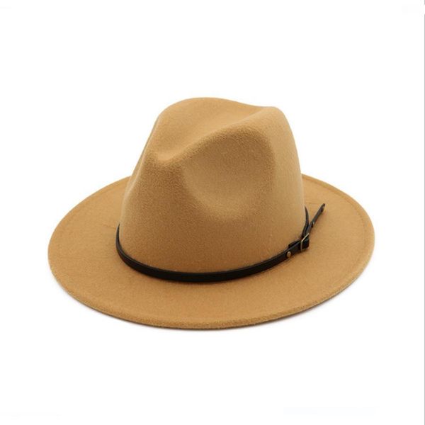 2019 new fashion design women warm winter wool belt fedora cap wide brim cowboy hat ad0778, Blue;gray
2019 new fashion design women warm winter wool belt fedora cap wide brim cowboy hat ad0778, Blue;gray