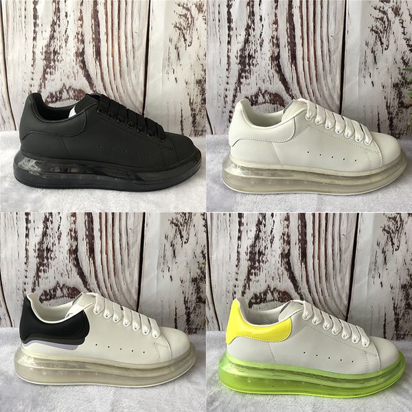new fashion white platform casual shoes genuine leather mens womens leisure sneakers velvet couples transparent cushion crystal sole trainer, Black
new fashion white platform casual shoes genuine leather mens womens leisure sneakers velvet couples transparent cushion crystal sole trainer, Black