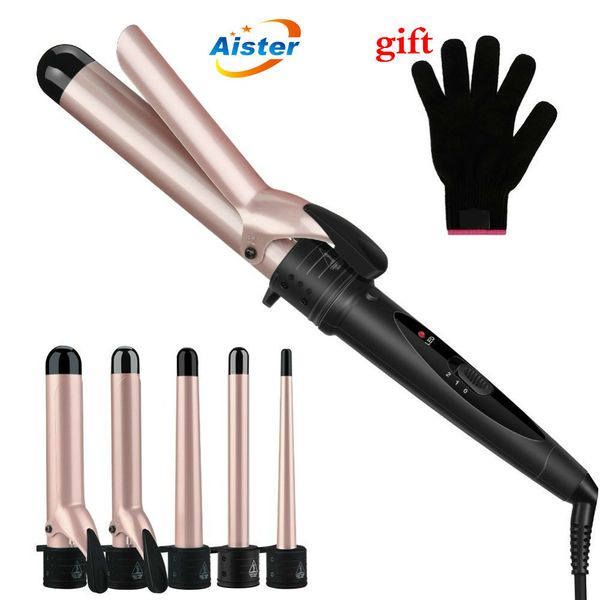 curling iron 5 in 1 hair curler curling wand set 0.3 to 1.25 inch interchangeable ceramic barrels with heat resistant glove
curling iron 5 in 1 hair curler curling wand set 0.3 to 1.25 inch interchangeable ceramic barrels with heat resistant glove