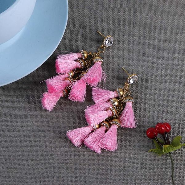 lady fringed statement tassel earrings women long tassel earring good quality fashion women drop dangle earrings jewelry, Silver
lady fringed statement tassel earrings women long tassel earring good quality fashion women drop dangle earrings jewelry, Silver