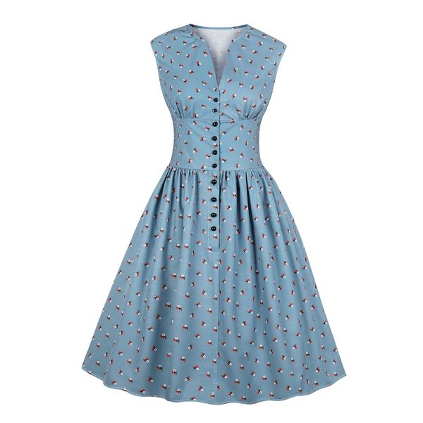 summer womens dresses 2020 casual flower dress retro vintage vestidos valentines day party dress sleeveless new fashion, Black;gray
summer womens dresses 2020 casual flower dress retro vintage vestidos valentines day party dress sleeveless new fashion, Black;gray