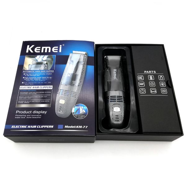 new kemei automatic hair suck clipper baby vacuum hair clipper electric cordless child hair trimmer haircut machine high quality
new kemei automatic hair suck clipper baby vacuum hair clipper electric cordless child hair trimmer haircut machine high quality