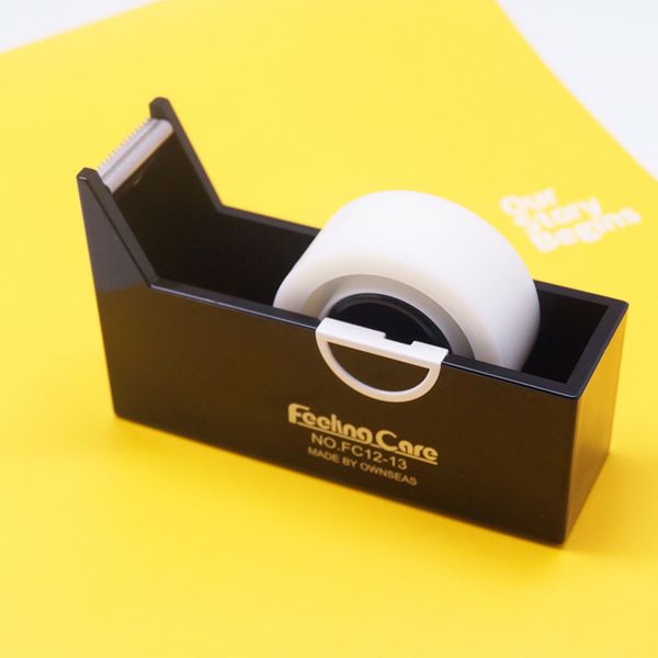 fashion creative office stationery plastic business desktape dispenser cutter(not include tape
fashion creative office stationery plastic business desktape dispenser cutter(not include tape