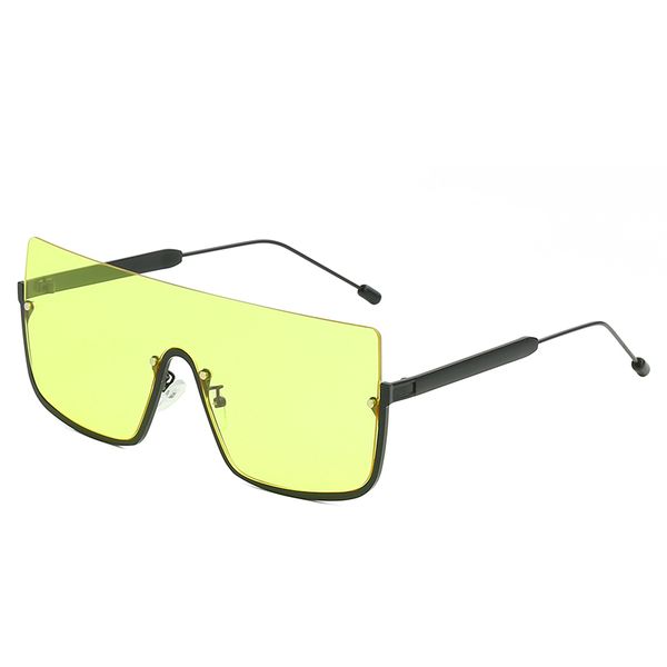women's big box half frame one-piece sunglasses fashion big box marine sunglasses men and women cross-border square hd lens sunglasses, White;black
women's big box half frame one-piece sunglasses fashion big box marine sunglasses men and women cross-border square hd lens sunglasses, White;black
