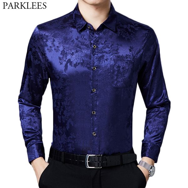 blue smooth silk shirt men 2020 stylish chinese dragon print mens slim fit dress shirts satin casual soft male tuxedo shirt 4xl, White;black
blue smooth silk shirt men 2020 stylish chinese dragon print mens slim fit dress shirts satin casual soft male tuxedo shirt 4xl, White;black
