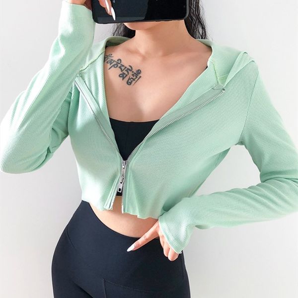 spring autumn new style thin jacket zipper tight yoga long sleeve t-shirt women crop slim hooded fitness t-shirt top, Black;red
spring autumn new style thin jacket zipper tight yoga long sleeve t-shirt women crop slim hooded fitness t-shirt top, Black;red