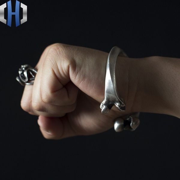 original design bone bracelet, Black
original design bone bracelet, Black