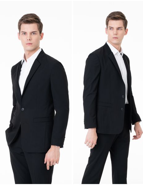 2019 black wedding tuxedos two button groomsmen wear slim fit men's business suits wedding tuxedos 2-piece suit (jacket + pants) custom, Black;gray
2019 black wedding tuxedos two button groomsmen wear slim fit men's business suits wedding tuxedos 2-piece suit (jacket + pants) custom, Black;gray