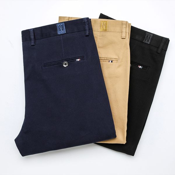 2019 men's autumn fashion business casual long pants suit pants male elastic straight formal trousers plus big size 28-38, Black
2019 men's autumn fashion business casual long pants suit pants male elastic straight formal trousers plus big size 28-38, Black
