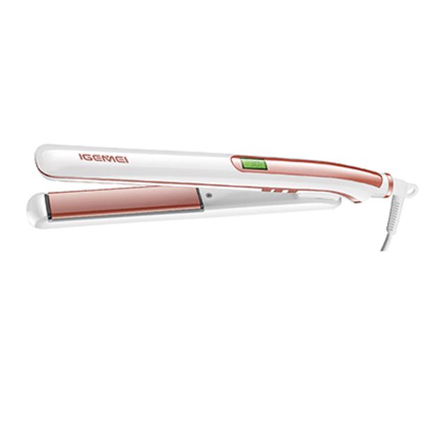 max 446f ceramic coated hair straightener professional flat iron straightening iron digital display with 15 temperature setting, Black
max 446f ceramic coated hair straightener professional flat iron straightening iron digital display with 15 temperature setting, Black