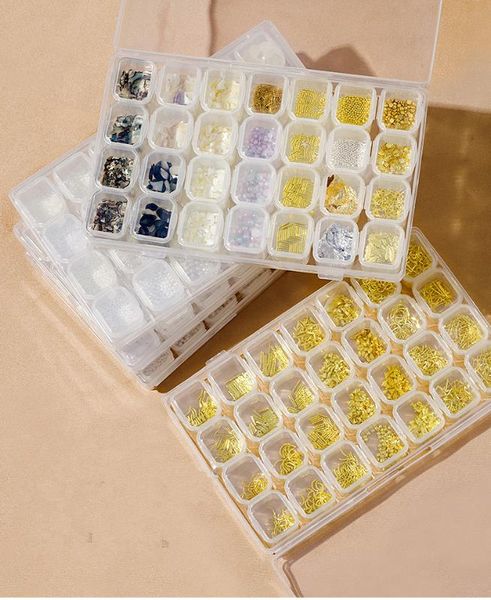 28 grid/set nails glitter half pearl rivet studs alloy design set for 3d beads diy home nail art decoration jewelry gem supplier
28 grid/set nails glitter half pearl rivet studs alloy design set for 3d beads diy home nail art decoration jewelry gem supplier