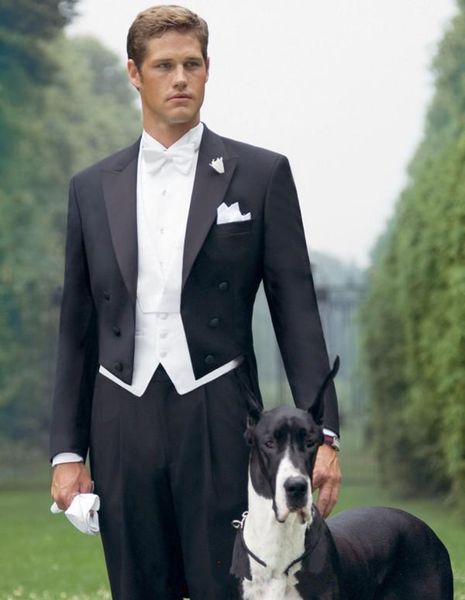 new selling black tailcoat peak lapel groom tuxedos groomsmen men wedding suits prom clothing (jacket+pants+waistcoat+tie) 1413, Black;gray
new selling black tailcoat peak lapel groom tuxedos groomsmen men wedding suits prom clothing (jacket+pants+waistcoat+tie) 1413, Black;gray