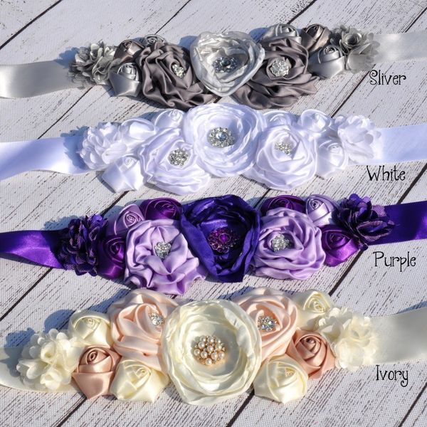 kids girls flower cummerbunds for wedding kids sashes fashion women floral handmade belt adjustable clothes accessories, Slivery;white
kids girls flower cummerbunds for wedding kids sashes fashion women floral handmade belt adjustable clothes accessories, Slivery;white