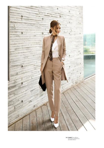 women's suits pant set office wear women suits female sets solid color coat and casual pants two-piece set terno feminino, White;black
women's suits pant set office wear women suits female sets solid color coat and casual pants two-piece set terno feminino, White;black
