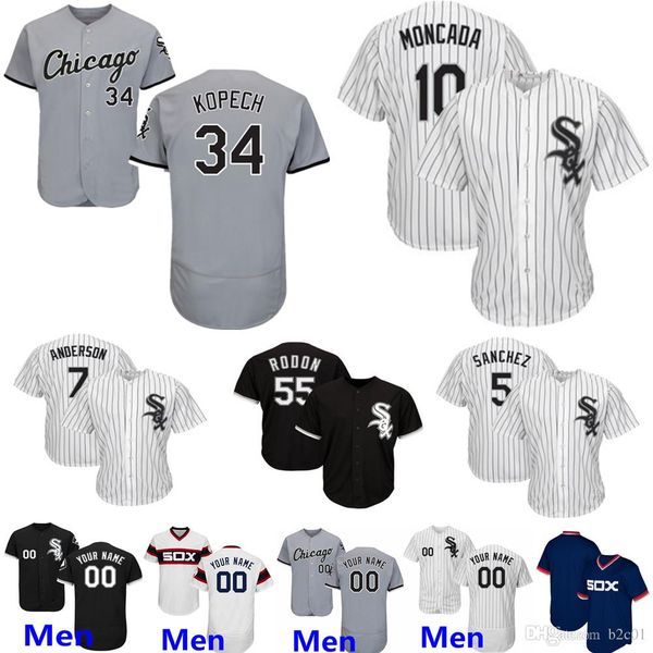 Chicago Eloy Jimenez Jersey Tim Anderson Michael Kopech Yoan Abreu Moncada White Sox Thomas Sanchez Delmonico Castillo Engel Men 
Chicago Eloy Jimenez Jersey Tim Anderson Michael Kopech Yoan Abreu Moncada White Sox Thomas Sanchez Delmonico Castillo Engel Men