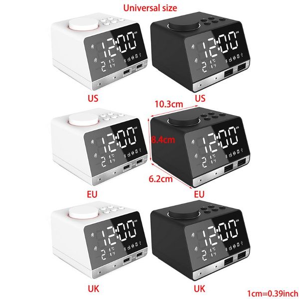 bluetooth bluetooth 4.2 radio alarm clock speaker with dual snooze clock usb charging port, aux tf card play, , led
bluetooth bluetooth 4.2 radio alarm clock speaker with dual snooze clock usb charging port, aux tf card play, , led