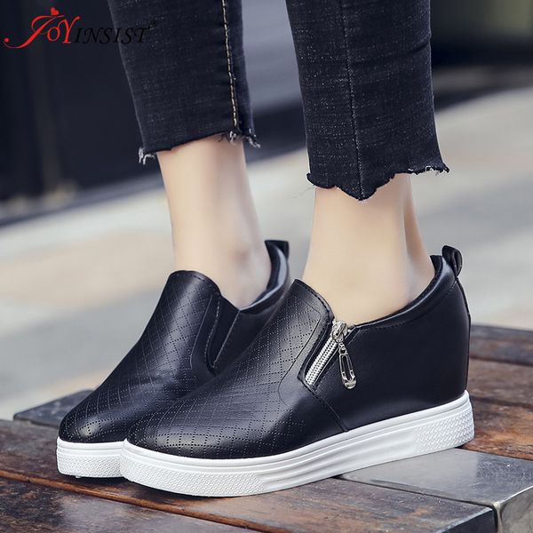 2019 summer women's shoes white shoes korean version of the new wild casual side zipper flat leisure sports, Black
2019 summer women's shoes white shoes korean version of the new wild casual side zipper flat leisure sports, Black