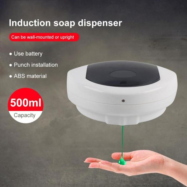 500ml automatic soap dispenser hand-sensor shower shampoo liquid soap lotion box wall mounted container
500ml automatic soap dispenser hand-sensor shower shampoo liquid soap lotion box wall mounted container