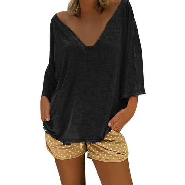 plus size womens and blouses summer 2019 v neck caftan boho beach cover ladies vintage hippie baggy ladies, White
plus size womens and blouses summer 2019 v neck caftan boho beach cover ladies vintage hippie baggy ladies, White