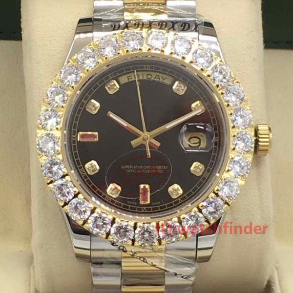 red mechanical automatic gold luxury designer daydate diamond iced out women mens watches men montre watch wristwatches, Slivery;brown
red mechanical automatic gold luxury designer daydate diamond iced out women mens watches men montre watch wristwatches, Slivery;brown
