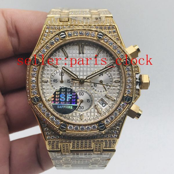 Sf ell well men 039 tainle teel diamond men 039 watch imported vk quartz movement 42mm men 039 multi function yellow gold hel
Sf ell well men 039 tainle teel diamond men 039 watch imported vk quartz movement 42mm men 039 multi function yellow gold hel
