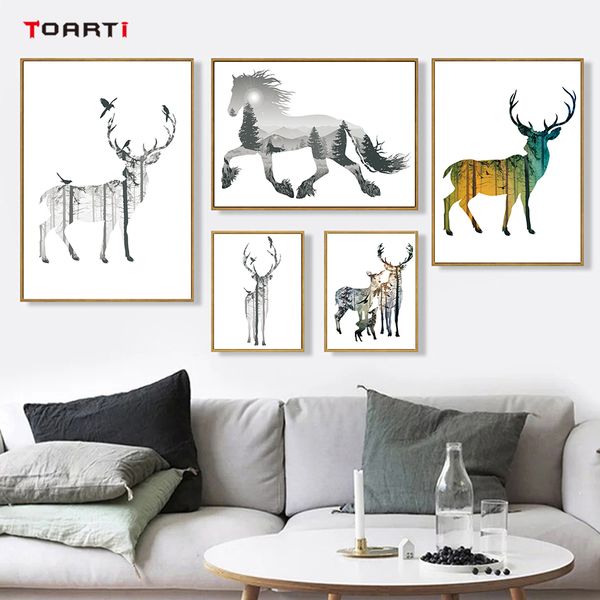 nordic forest deer horse lion print&poster a4 canvas painting art oil kids room wildlife animal home decor modular wall picture
nordic forest deer horse lion print&poster a4 canvas painting art oil kids room wildlife animal home decor modular wall picture