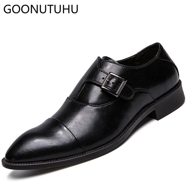 2019 formal shoes men leather classic black slip on men's dress shoes elegant office business & wedding party shoe male big size
2019 formal shoes men leather classic black slip on men's dress shoes elegant office business & wedding party shoe male big size