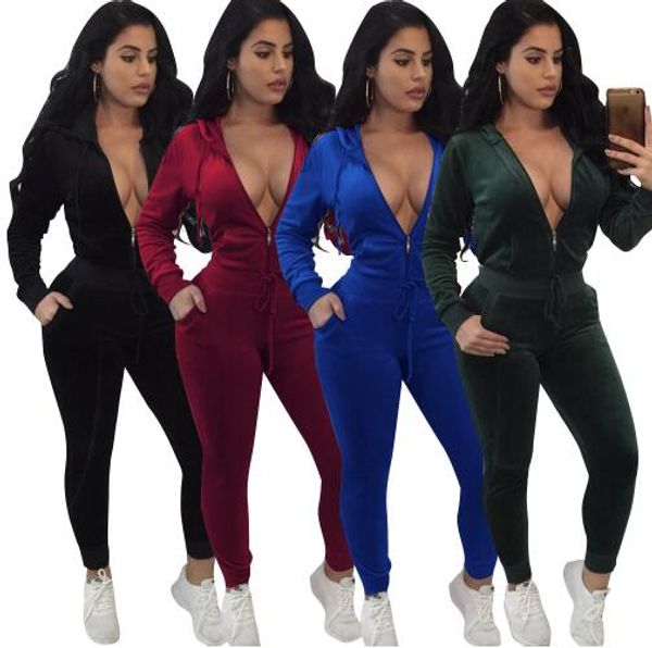women sports suit one-piece tracksuit jogging suits for women sport suits hooded running sets sweat pants, White;red
women sports suit one-piece tracksuit jogging suits for women sport suits hooded running sets sweat pants, White;red