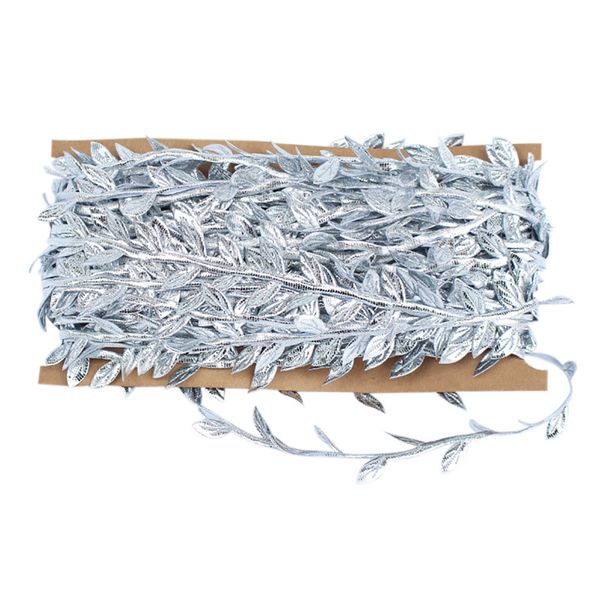 1pack gold leaf ribbon silver leaf ribbons trim spool gift wrapping diy crafts decorations (32yard,silver) silver
1pack gold leaf ribbon silver leaf ribbons trim spool gift wrapping diy crafts decorations (32yard,silver) silver