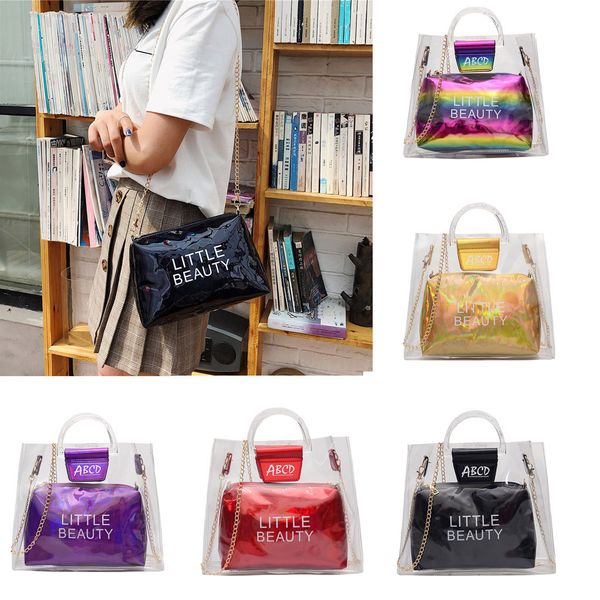 fashion lady transparent jelly letter wild bright color tide chain shoulder bag messenger bag bolsos para mujer#35#30
fashion lady transparent jelly letter wild bright color tide chain shoulder bag messenger bag bolsos para mujer#35#30