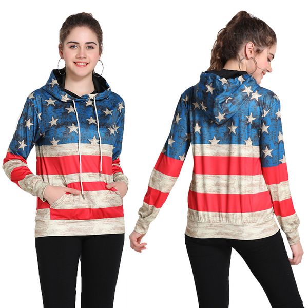 2019 fashion brand women hoodie pockets american flag print hoodie hooded couples tracksuit sweatshirt outwear autumn, Black
2019 fashion brand women hoodie pockets american flag print hoodie hooded couples tracksuit sweatshirt outwear autumn, Black