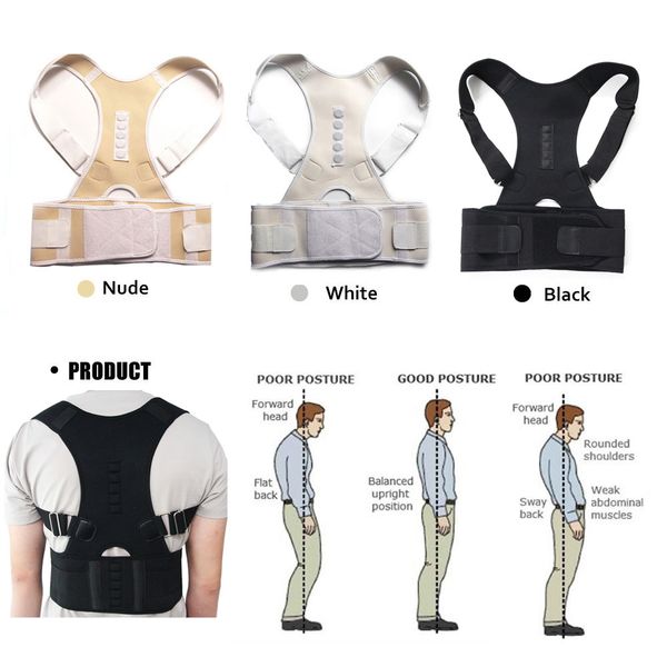 magnetic therapy posture corrector brace shoulder back support belt for men women braces & supports belt shoulder posture
magnetic therapy posture corrector brace shoulder back support belt for men women braces & supports belt shoulder posture