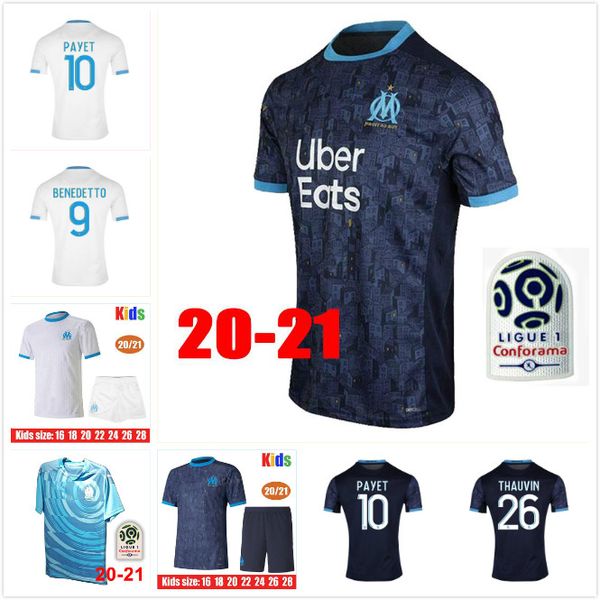 man+kids kit olympique de marseille 120th soccer jerseys 2020 2021 om marseille payet .gustavo thauvin balotelli 20 21 football shirt, Black;yellow
man+kids kit olympique de marseille 120th soccer jerseys 2020 2021 om marseille payet .gustavo thauvin balotelli 20 21 football shirt, Black;yellow