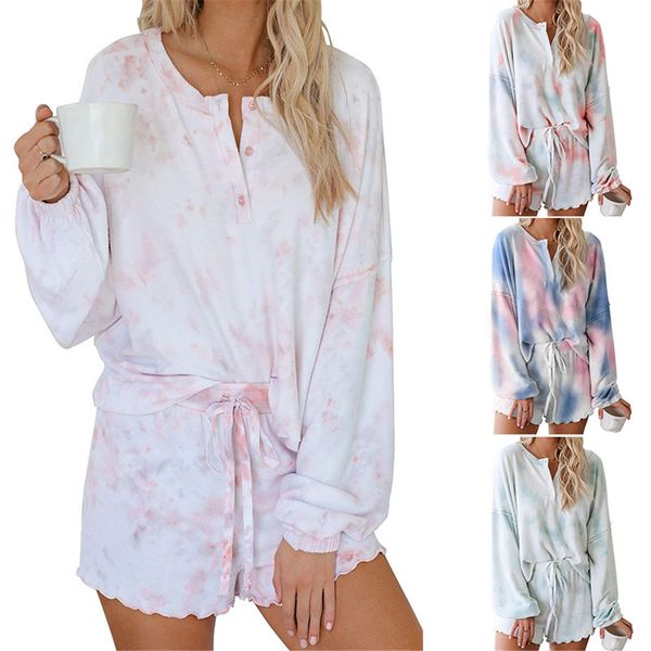 2020 fashion home clothing suits cozy v neck women long sleeve blouse shirts with wave edge shorts pants comfortable home wear set, Blue;gray
2020 fashion home clothing suits cozy v neck women long sleeve blouse shirts with wave edge shorts pants comfortable home wear set, Blue;gray