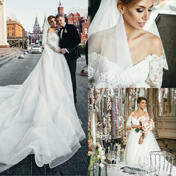 detachable train wedding dresses off shoulder a line bridal gowns plus size 4 6 8 10 12 14 16 18 20, White
detachable train wedding dresses off shoulder a line bridal gowns plus size 4 6 8 10 12 14 16 18 20, White