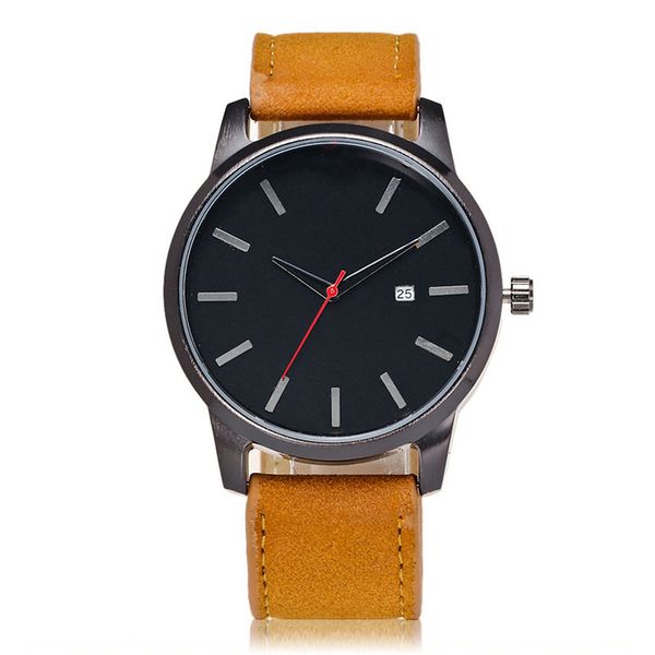 fashion men sports watch pu leather male quartz watch casual business wristwatch clock for men reloj masculino c262, Slivery;brown
fashion men sports watch pu leather male quartz watch casual business wristwatch clock for men reloj masculino c262, Slivery;brown