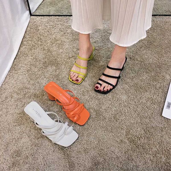 women's shoes slippers outdoor 2020 spring and summer new thick heels roman fashion open-toe thin sandals, Black
women's shoes slippers outdoor 2020 spring and summer new thick heels roman fashion open-toe thin sandals, Black