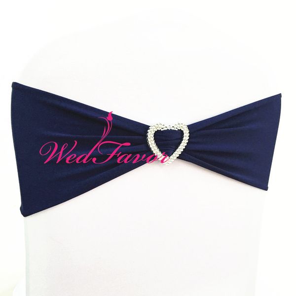 wedfavor 100pcs navy blue stretch lycra chair sash bows elastic spandex chair band ribbon with heart buckle for l wedding
wedfavor 100pcs navy blue stretch lycra chair sash bows elastic spandex chair band ribbon with heart buckle for l wedding