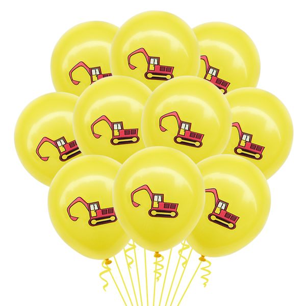 10pcs construction vehicle excavator latex air balloons birthday party christmas new year decorations kids toys for children fun
10pcs construction vehicle excavator latex air balloons birthday party christmas new year decorations kids toys for children fun