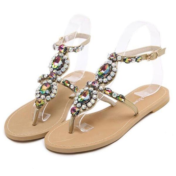 bohemian ladies sandals women's rhinestone flats open toe sandals flip flops belt bukle light beach shoes buty damskie, Black
bohemian ladies sandals women's rhinestone flats open toe sandals flip flops belt bukle light beach shoes buty damskie, Black