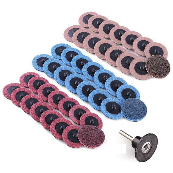 easy-2-inch roloc sanding discs fine medium coarse assorted pack 45pcs roll lock surface conditioning r-type quick change disc w
easy-2-inch roloc sanding discs fine medium coarse assorted pack 45pcs roll lock surface conditioning r-type quick change disc w
