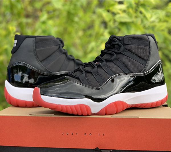 new og 11 bred 23 basketball shoes 11 high bred black red number mens woman 11s real carbon fiber sneakers 378037-061 with box
new og 11 bred 23 basketball shoes 11 high bred black red number mens woman 11s real carbon fiber sneakers 378037-061 with box