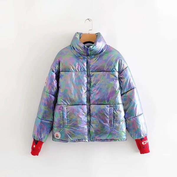 2019 new glossy women's winter jacket warm cotton down jackets oversized women's park harajuku streetwear, Black
2019 new glossy women's winter jacket warm cotton down jackets oversized women's park harajuku streetwear, Black