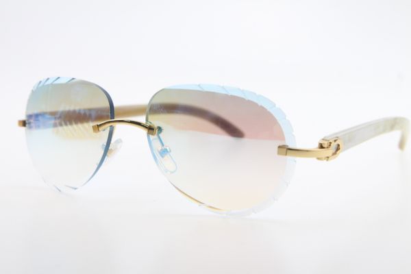 wholesale rimless sunglasses 8200765 white genuine natural horn glasses shield sunglasses oval optical men women, White;black
wholesale rimless sunglasses 8200765 white genuine natural horn glasses shield sunglasses oval optical men women, White;black
