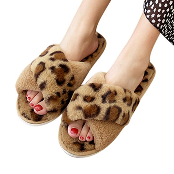cross leopard cute women slippers soft sole home indoor warm slippers flats bedroom house shoes open toe warm cotton shoes, Black
cross leopard cute women slippers soft sole home indoor warm slippers flats bedroom house shoes open toe warm cotton shoes, Black