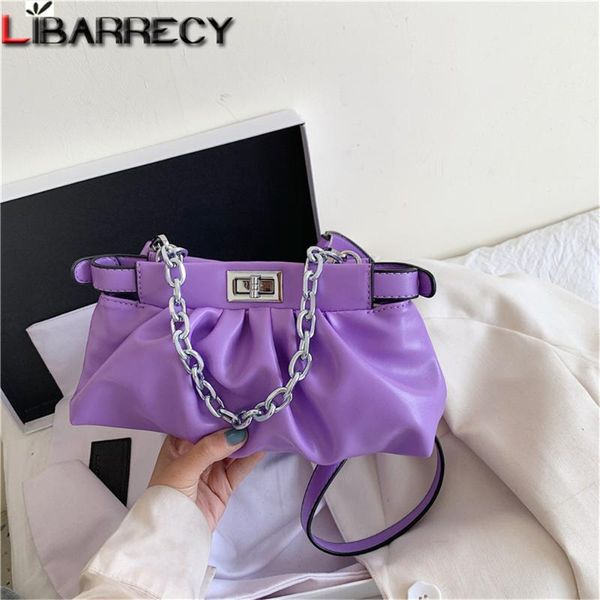 chain pu leather for women 2020 summer armpit bag lady shoulder handbags female solid color travel hand bag sac a main
chain pu leather for women 2020 summer armpit bag lady shoulder handbags female solid color travel hand bag sac a main